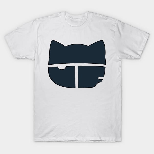 FLCL Haruko's Cat Logo T-Shirt by citrus